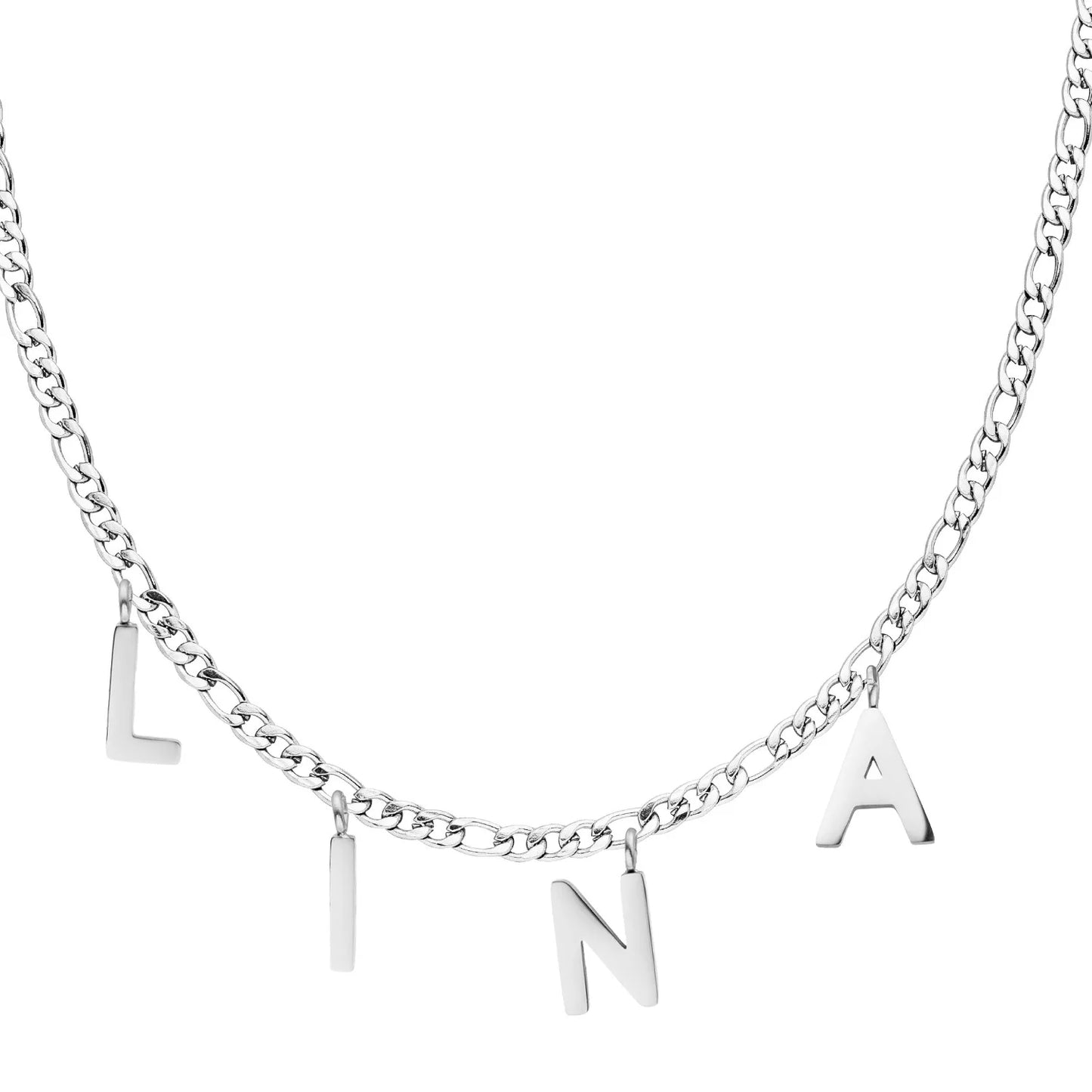 Personalised Name Necklace – 18K Gold Plated