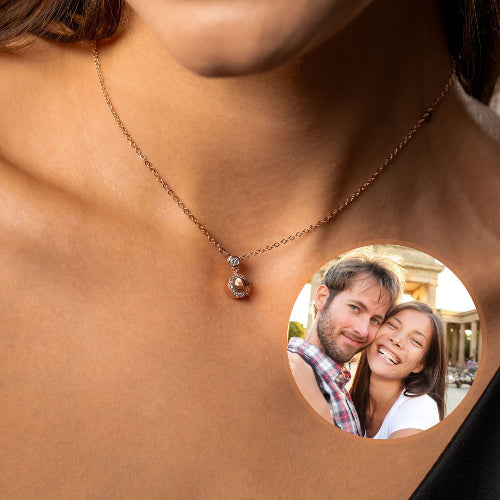 Personalised Photo Projection Necklace