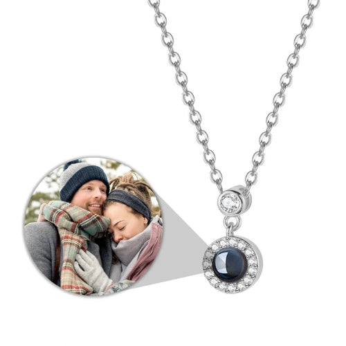 Personalised Photo Projection Necklace