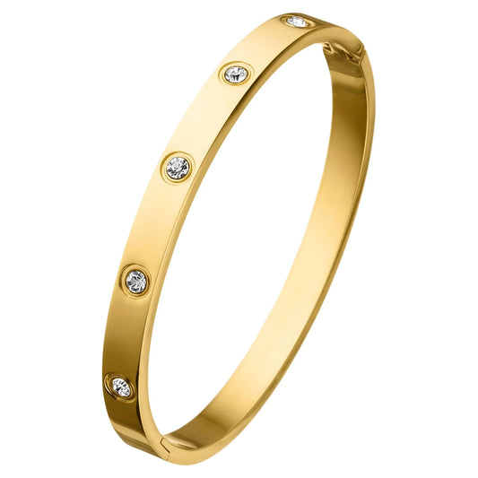 Arianna Bracelet – 18K Gold Plated Zirconia