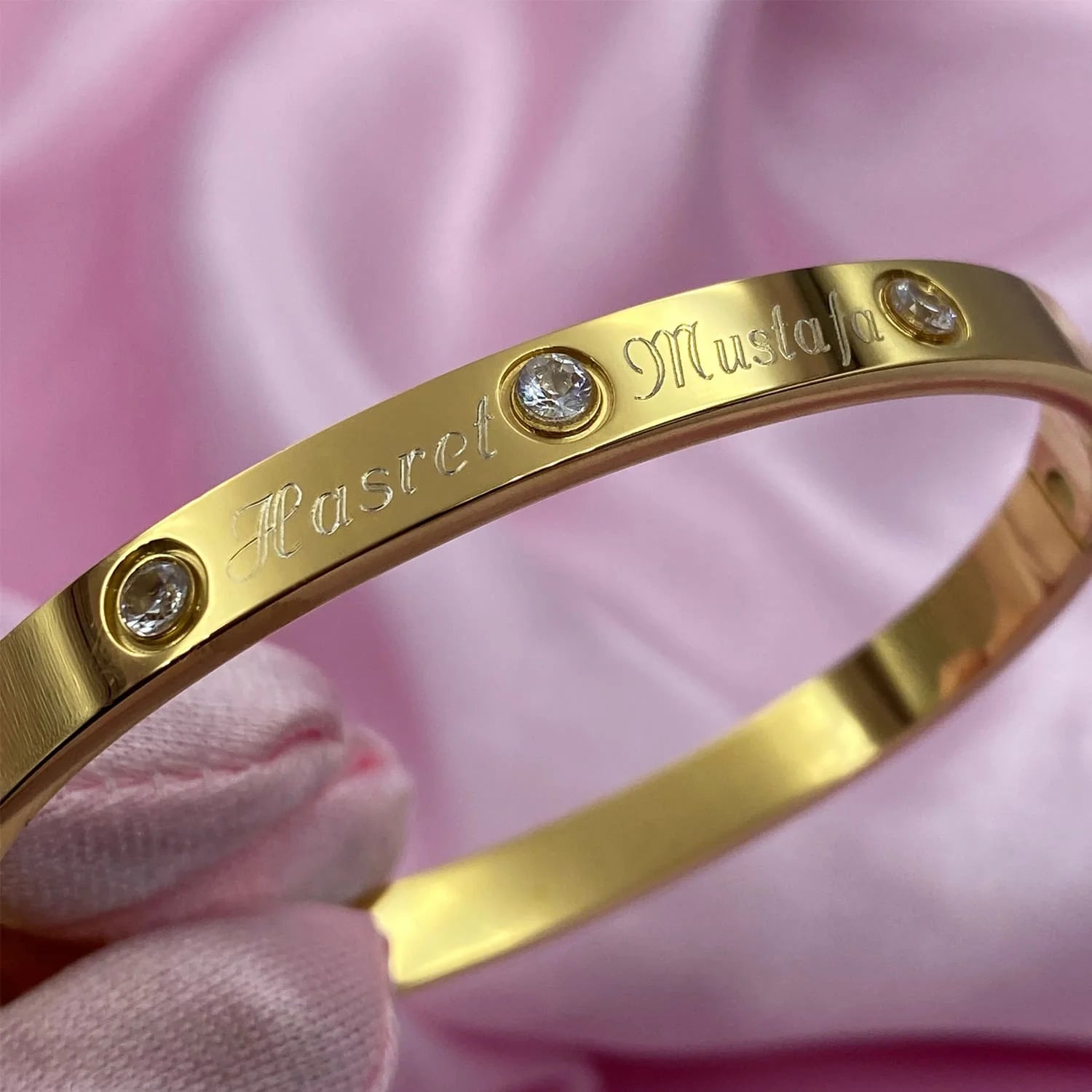 Arianna Bracelet – 18K Gold Plated Zirconia