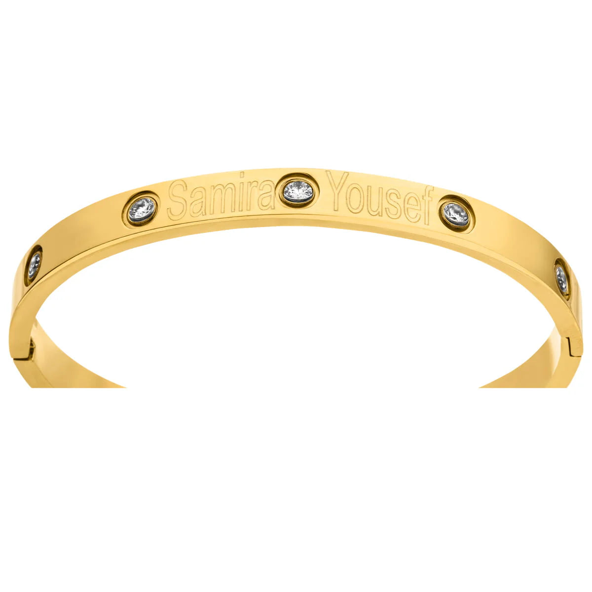 Arianna Bracelet – 18K Gold Plated Zirconia