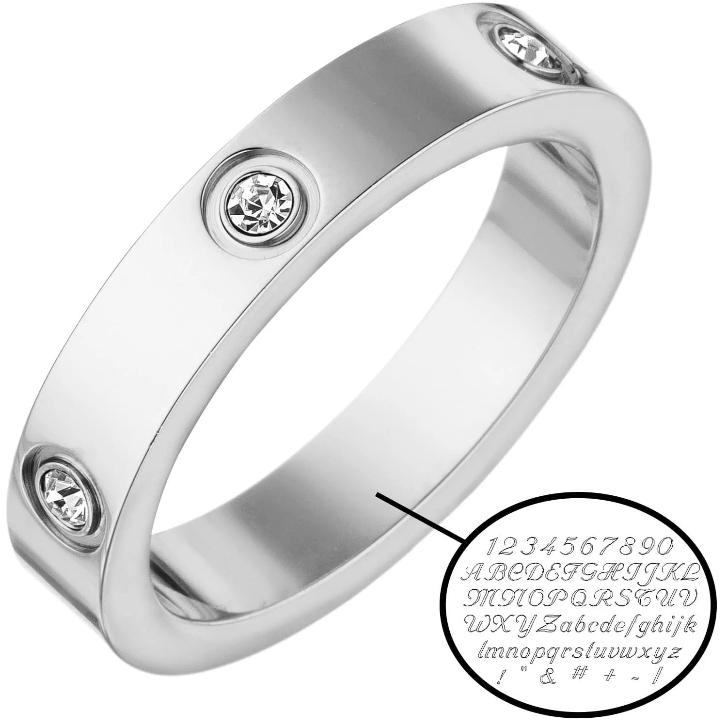 Arianna Ring – 18K Gold Plated Zirconia Band