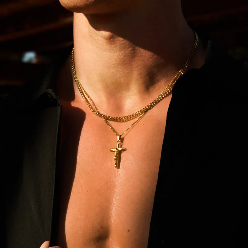 Crucifix Pendant Necklace