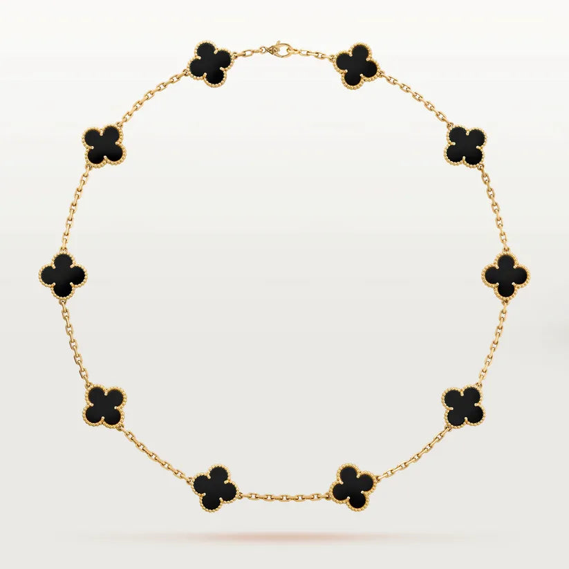 Elegant Clover Pendant Necklace