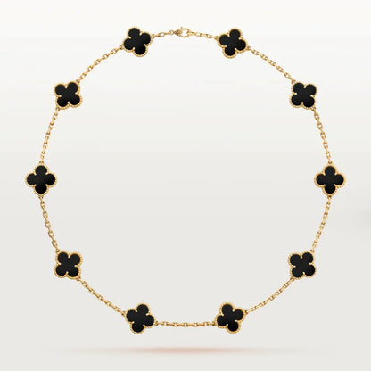 Elegant Clover Pendant Necklace