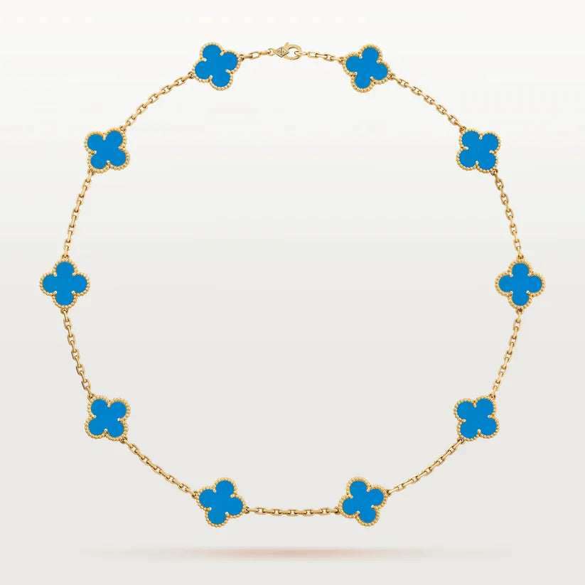 Elegant Clover Pendant Necklace