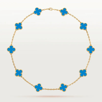 Elegant Clover Pendant Necklace