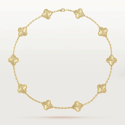 Elegant Clover Pendant Necklace