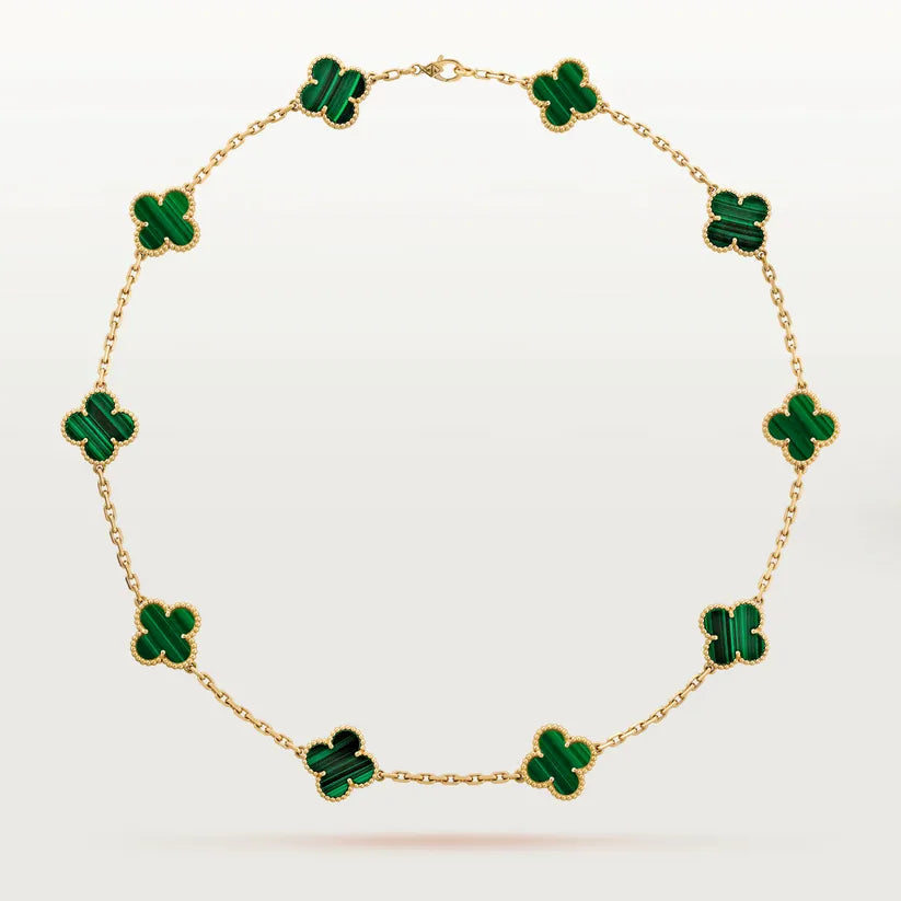 Elegant Clover Pendant Necklace