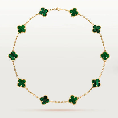 Elegant Clover Pendant Necklace