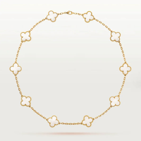 Elegant Clover Pendant Necklace
