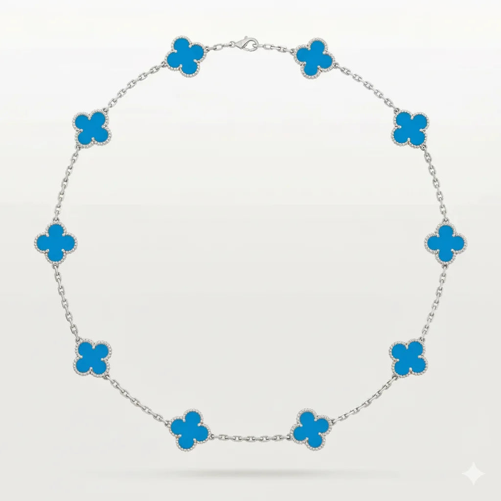 Elegant Clover Pendant Necklace