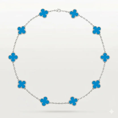 Elegant Clover Pendant Necklace