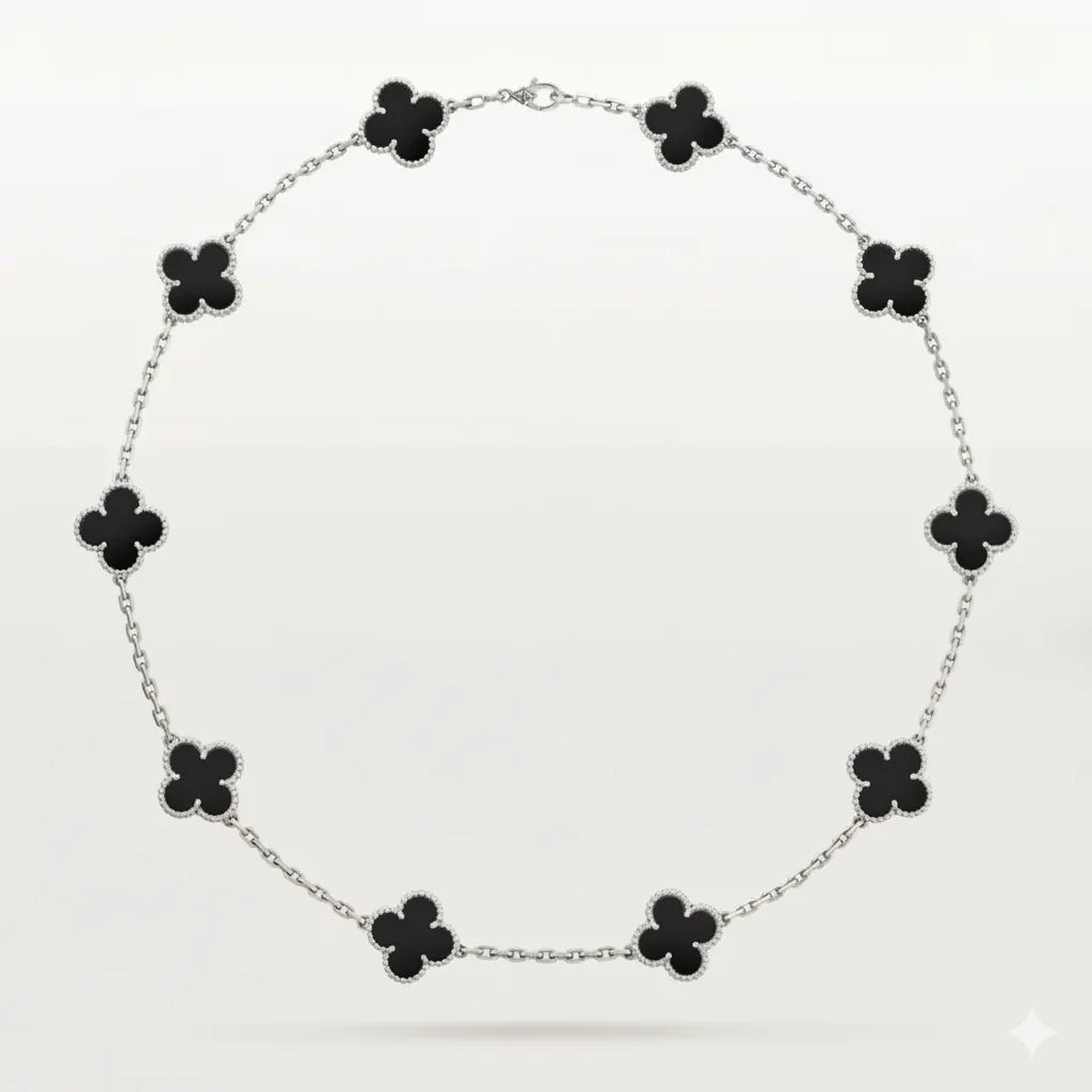 Elegant Clover Pendant Necklace