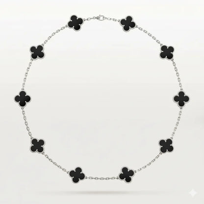 Elegant Clover Pendant Necklace
