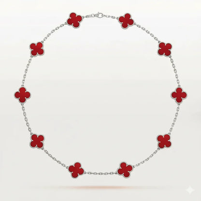 Elegant Clover Pendant Necklace
