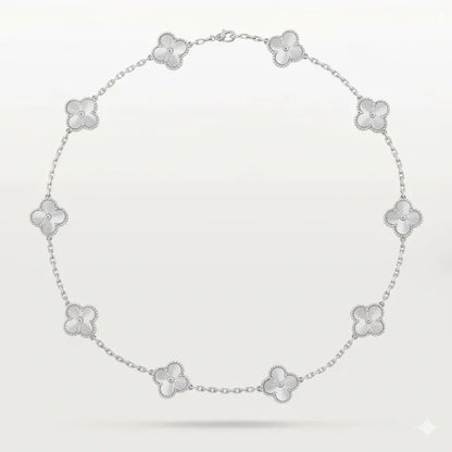 Elegant Clover Pendant Necklace