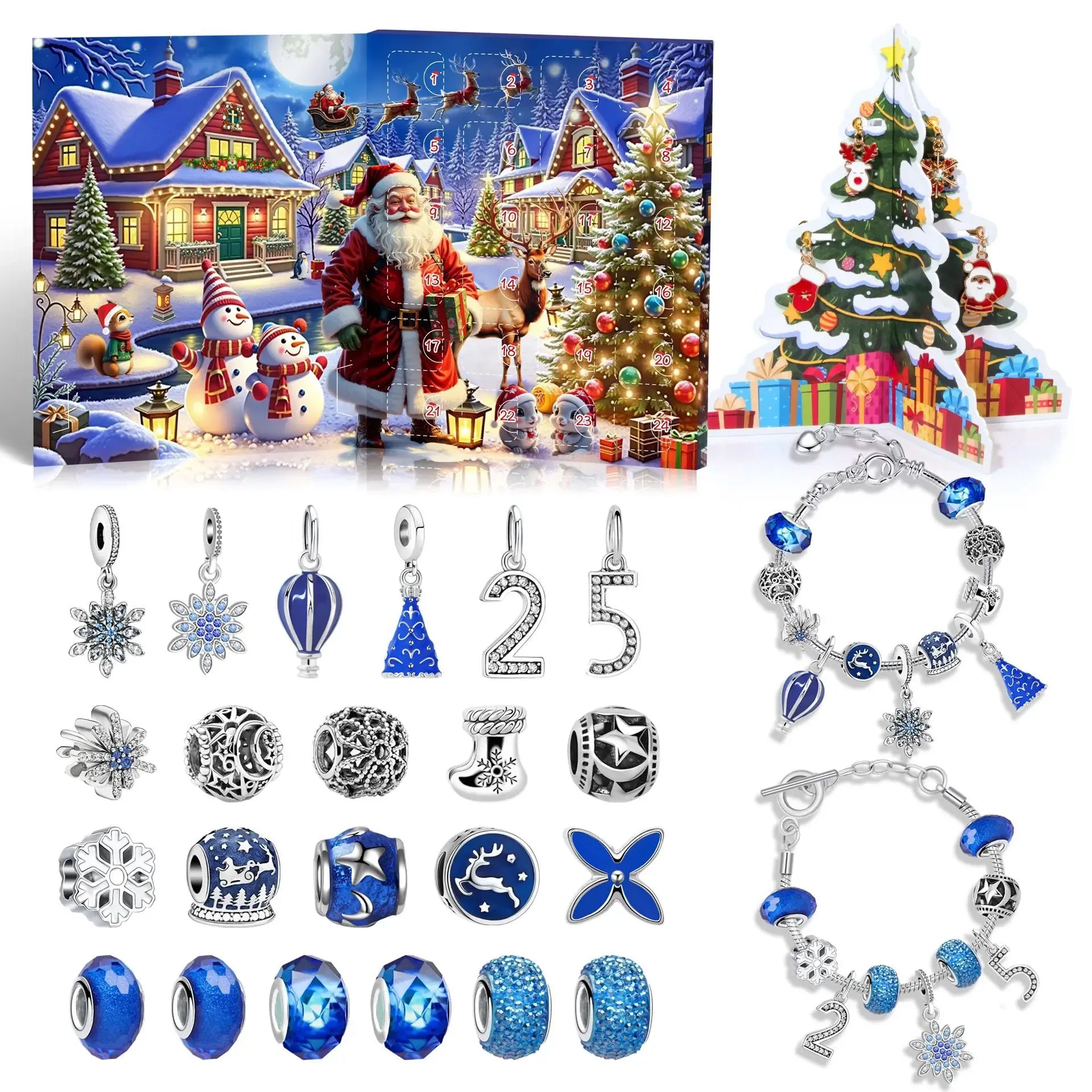 Enchanted Countdown Jewellery Advent Calendar – Winter Night Edition