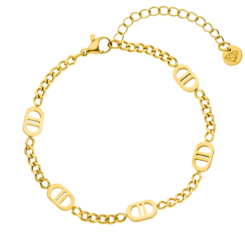 Five Prestige Bracelet – 18K Gold Plated