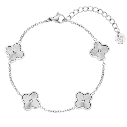 Golden Clover Bracelet – 18K Gold Plated