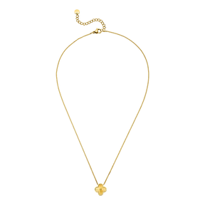 Golden Clover Necklace – 18K Gold Plated