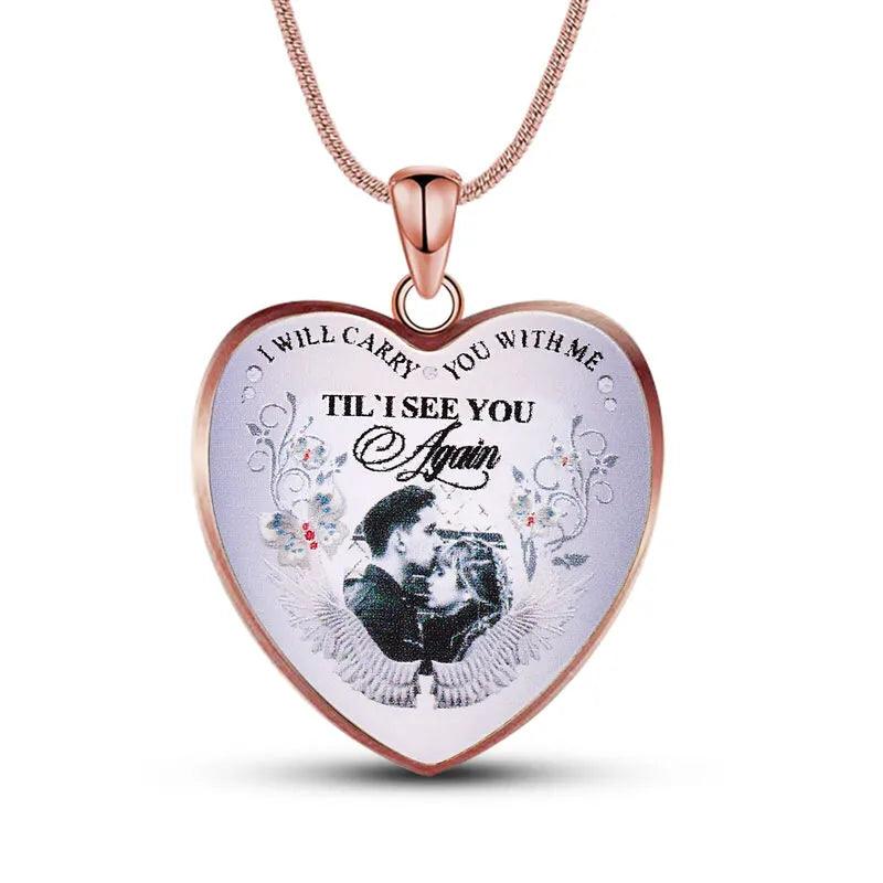 I Will Carry You with Me Necklace