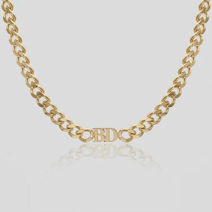 Initial Choker Necklace