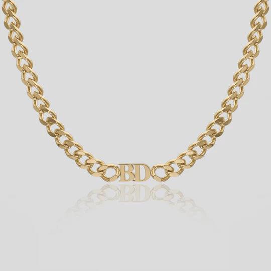 Initial Choker Necklace