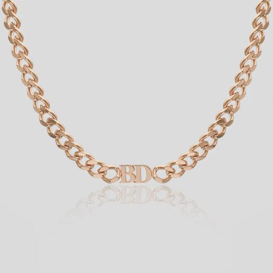 Initial Choker Necklace