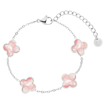 Lucky Rose Clover Bracelet - 18K Gold Plated