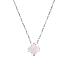 Lucky Rose Clover Necklace - 18K Gold Plated