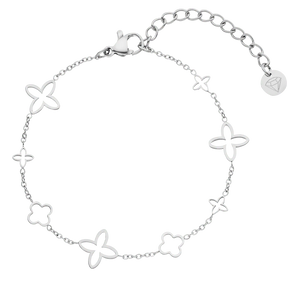 Luxury Clover Bracelet – 18K Gold Plated