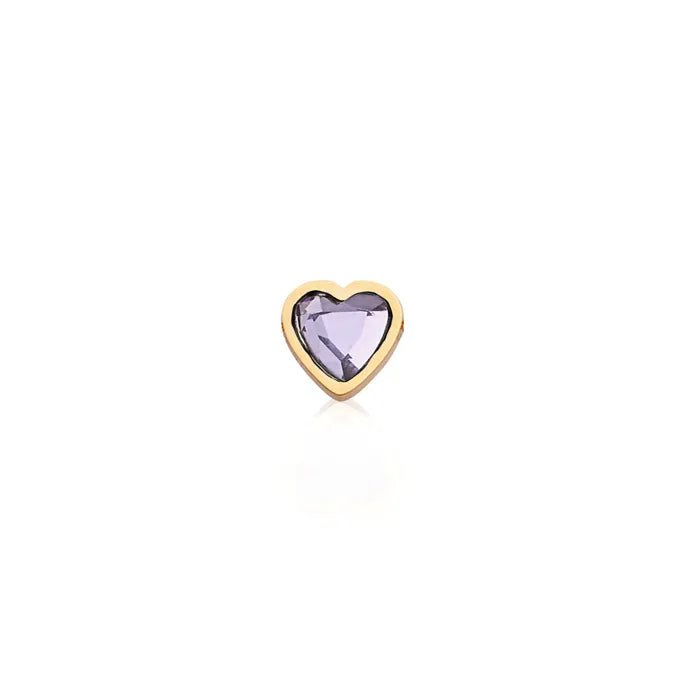 Mini Heart Birthstone Bracelet