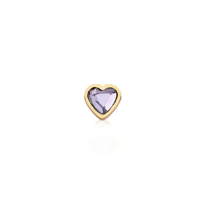 Mini Heart Birthstone Bracelet