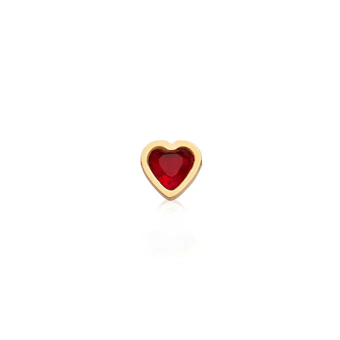 Mini Heart Birthstone Bracelet