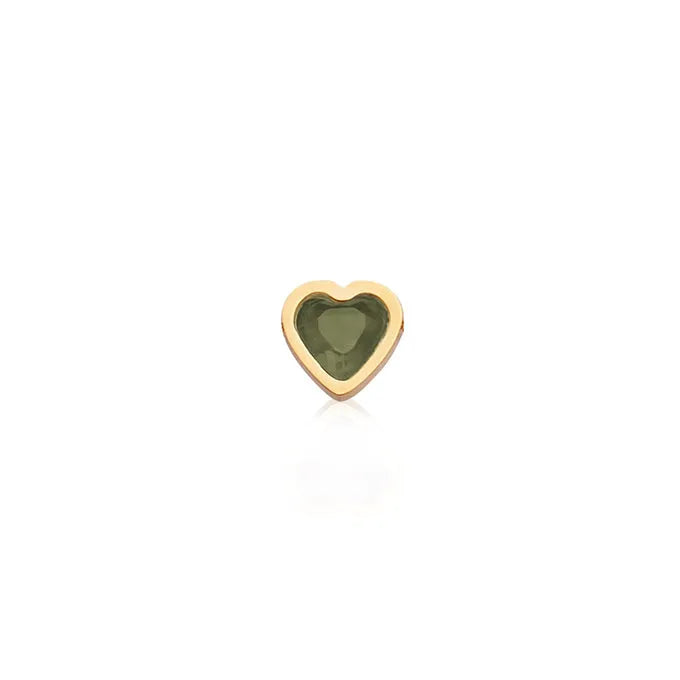 Mini Heart Birthstone Bracelet