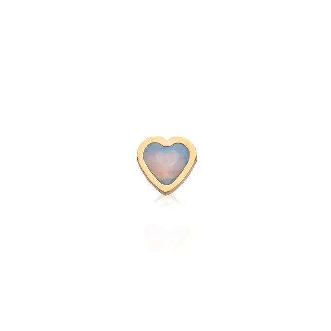 Mini Heart Birthstone Bracelet