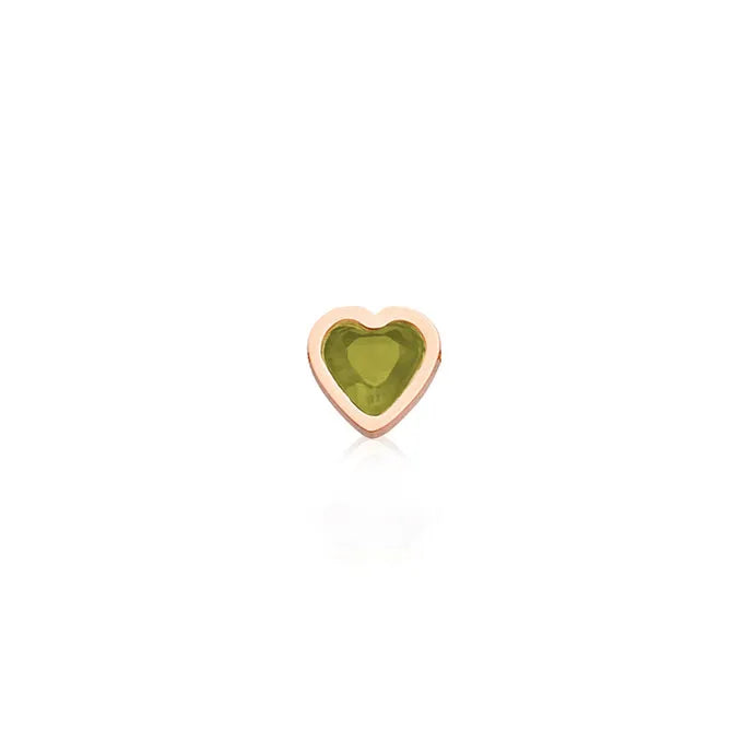 Mini Heart Birthstone Bracelet