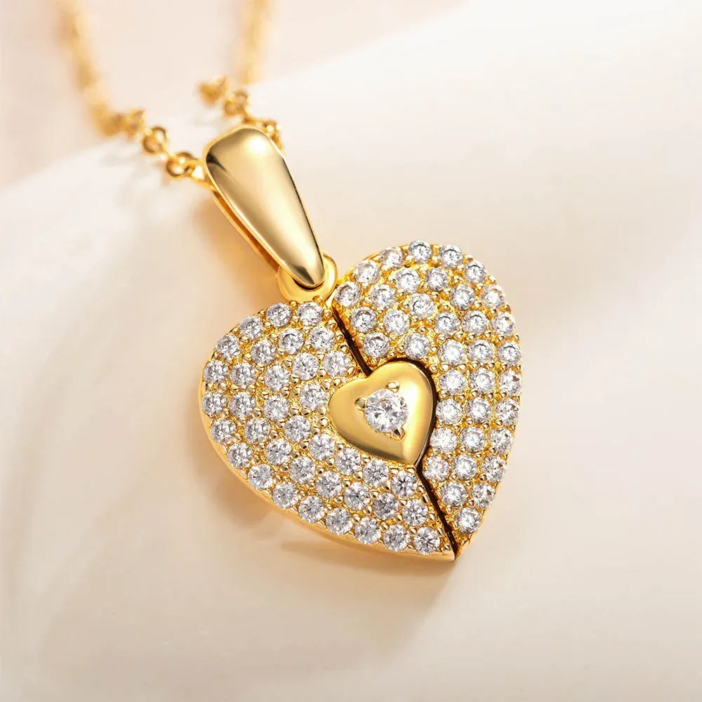 Personalised Heart Photo Locket Necklace