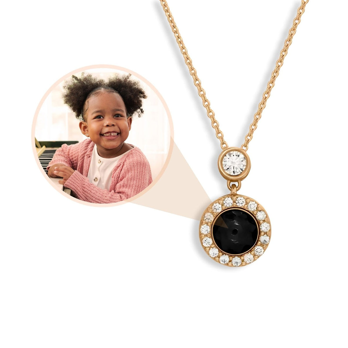 Personalised Photo Projection Necklace