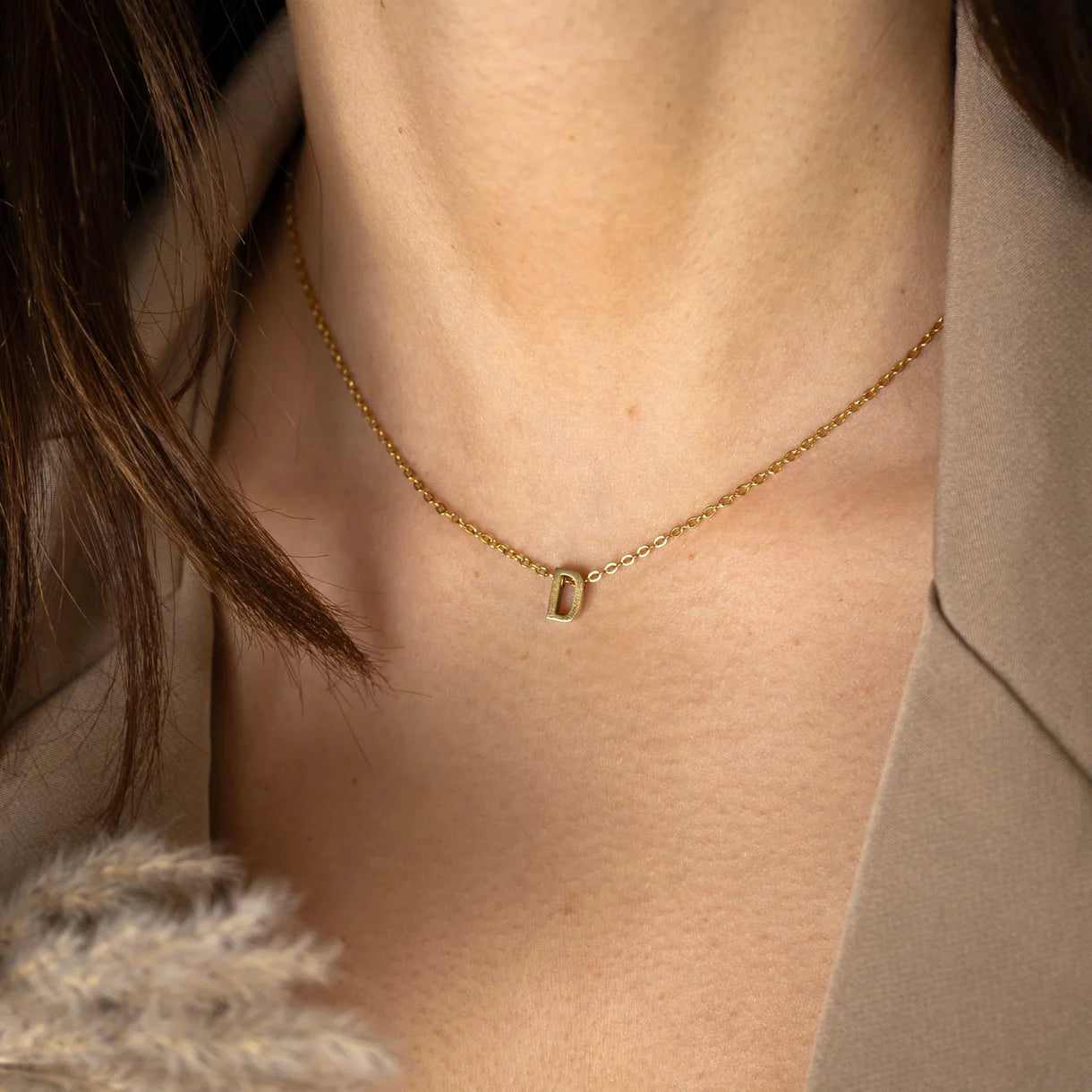 Personalised Tiny Letter Necklace