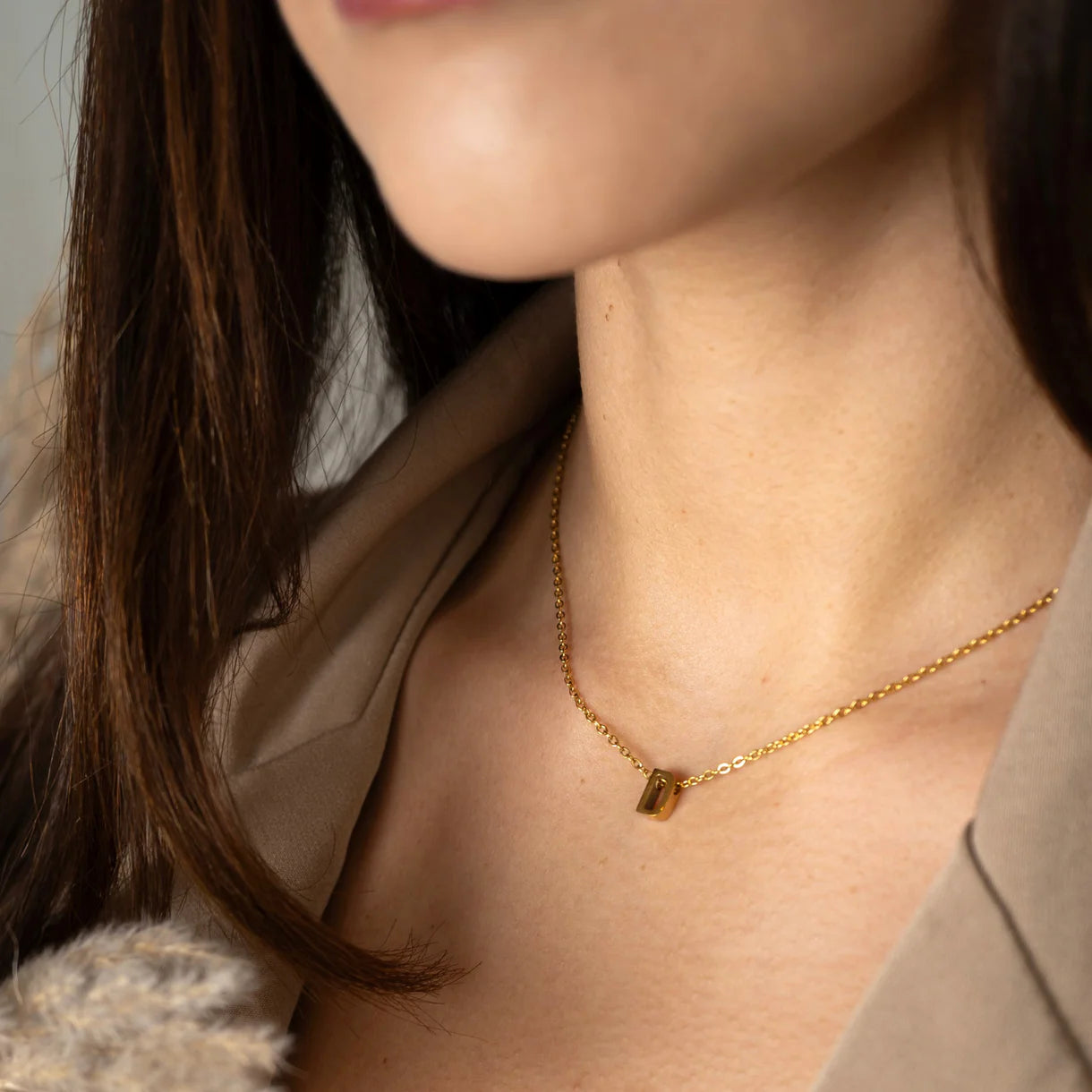 Personalised Tiny Letter Necklace