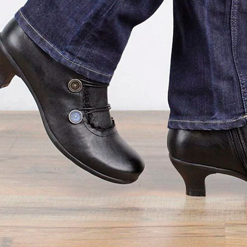 Victorian Lace Button Boots