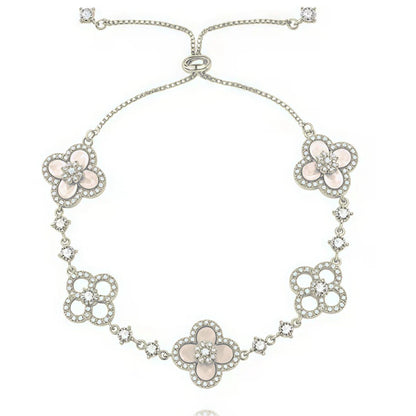 Sakura Clover Bracelet