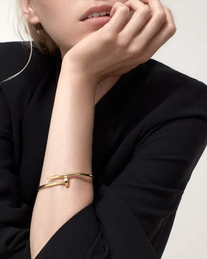 Screw Bracelet Statement Cuff