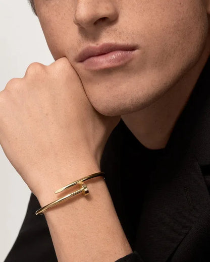 Screw Bracelet Statement Cuff