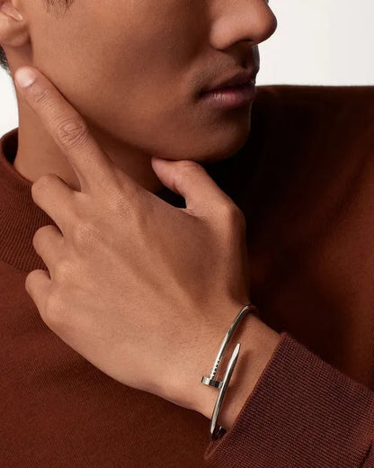 Screw Bracelet Statement Cuff