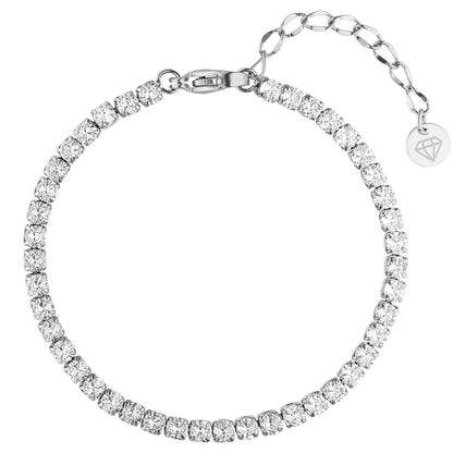 Tennis Bracelet – 18K Gold Plated Zirconia