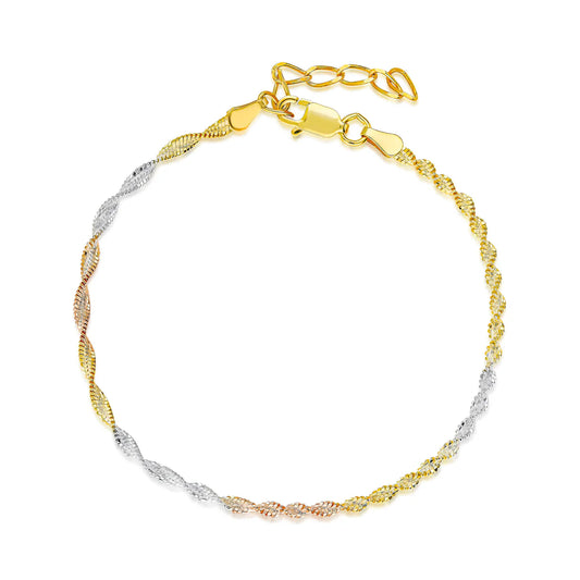 Vintage Trio Colour Bracelet
